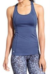 Athleta Stunner T-Back Tank Top with Built in Bra size Medium