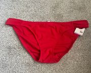 Fiesta Red Bikini Bottoms NWT