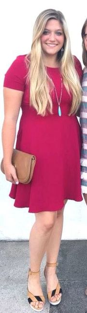 Crandberry Skater Dress