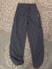 Gray Windbreaker Pants 