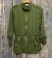 Umgee | green military/utility jacket