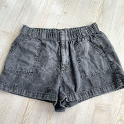 𝅺Forever 21 High Waisted Acid Wash Shorts | Grey Size L‎