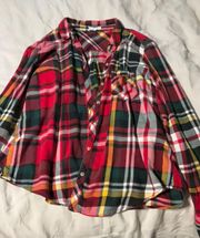 Maurice’s Red Plaid Shirt