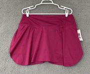 Calvin Klein Women's XL Sport Performance Skirt Skort Stretch Pink