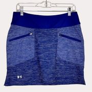 Under Armour Athletic Skort Skirt Blue Stripe 30 M? bv