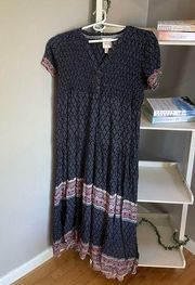 long boho dress