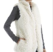 PJ Salvage Shaggy Vest Sweater