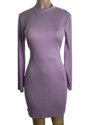 J For Justify Ribbed Long Sleeve Mini Dress (Preowned)