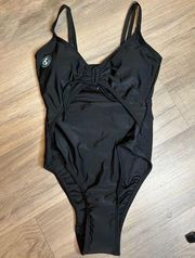 NWT Aeropostale One Piece Cut Out Swimsuit