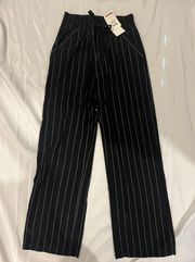 Striped Linen Pants