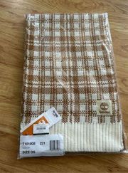 Timberland Women's Brown and White Scarf-wraps