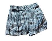 NEW Lemlem Tailored shorts in pewter gray sz L