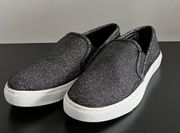New Brash Black Glitter Sneakers Sz 6.5