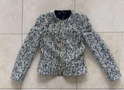 Hugo Boss NWOT Tweed Blazer with Zipper Sz 2