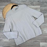 Vince 100% cashmere ribbed knit chunky sweater