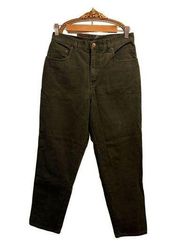 Bill Blass Dark Olive Green Like New Jeans