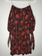 nwot the hanger floral off shoulder dress