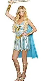 NWT Sexy 2pc Dragon Warrior Queen Halloween Costume sz Small