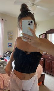 Black Crop Top