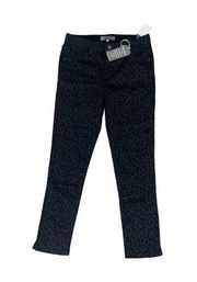 NWT Worthington Size 4 "Ab"soltuion High Rise Ankle Skimmer Cheetah Print Pants