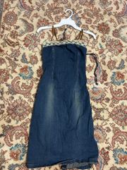 Vintage Denim Dress