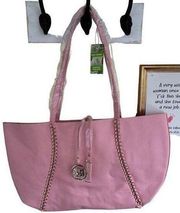 NWT Badgley Mischka Pink Tote