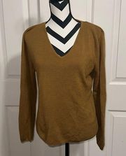 FENN WRIGHT MANSON Merino Wool V Neck Sweater