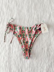 NWT  Janey Double Tie Bikini Bottoms