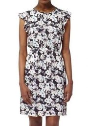 Stoke Daisy Print Shift Dress Size 8