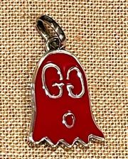 New GUCCI GG GHOST Charm Trouble Andrew Ag 925 Sterling Silver NIB Authentic