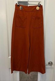 80 Tibi Orange Wide Leg Trouser