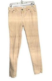 Vineyard Wines Women's Beige Corduroy Pants Size 4