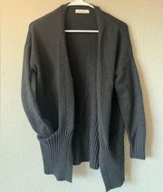 Black Cardigan with Pockets Active USA