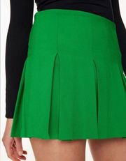 Babaton Aritzia Pleated mini skirt