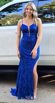 Blue Prom Dress