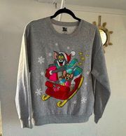 Tom and Jerry Light Up Christmas sweater