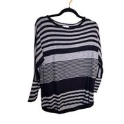 Market & Spruce Nordstrom Striped Women’s Classic Sweater Size Medium