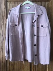 Corduroy Pink Shacket