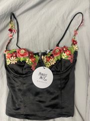 Corset Floral Top