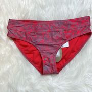 PrAna Ramba Swim Bottoms. Papaya Fronds. Size Small. New With Tags.