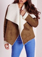 Tan Fur Lined Coat