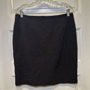 Anne Klein Black Business Casual/Career Aline Skirt size 10