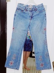 Low Rise Bell Bottom Jeans
