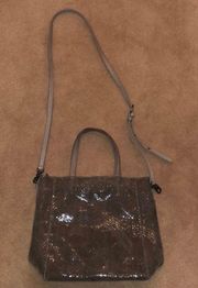 Sorial Taupe Leather Purse 