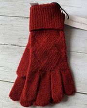 5/$25 NWT Treasure & Bond Knit Gloves in Red