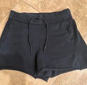 Black Sweatshorts