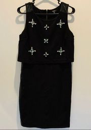 XOXO Black Body Con Dress