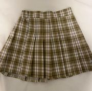 Plaid Skirt