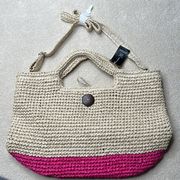 INC: Woven Tote Bag