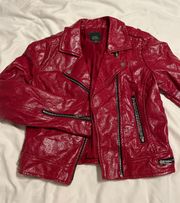 Red Leather Jacket